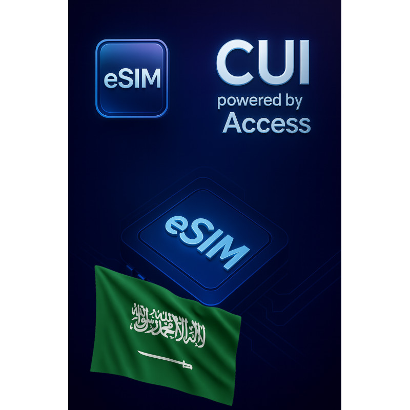 eSIM Інтернет-роумінг 5 GB на 30 днів у Саудівська Аравія