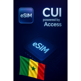 eSIM Internet-Roaming 100 MB für 7 Tage in Senegal
