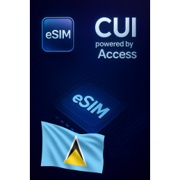 eSIM Internet-Roaming 1 GB für 1 Tag in St. Lucia