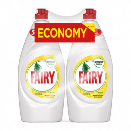 Fairy Płyn do mycia naczyń Cytrynowy 2 x 900 ml