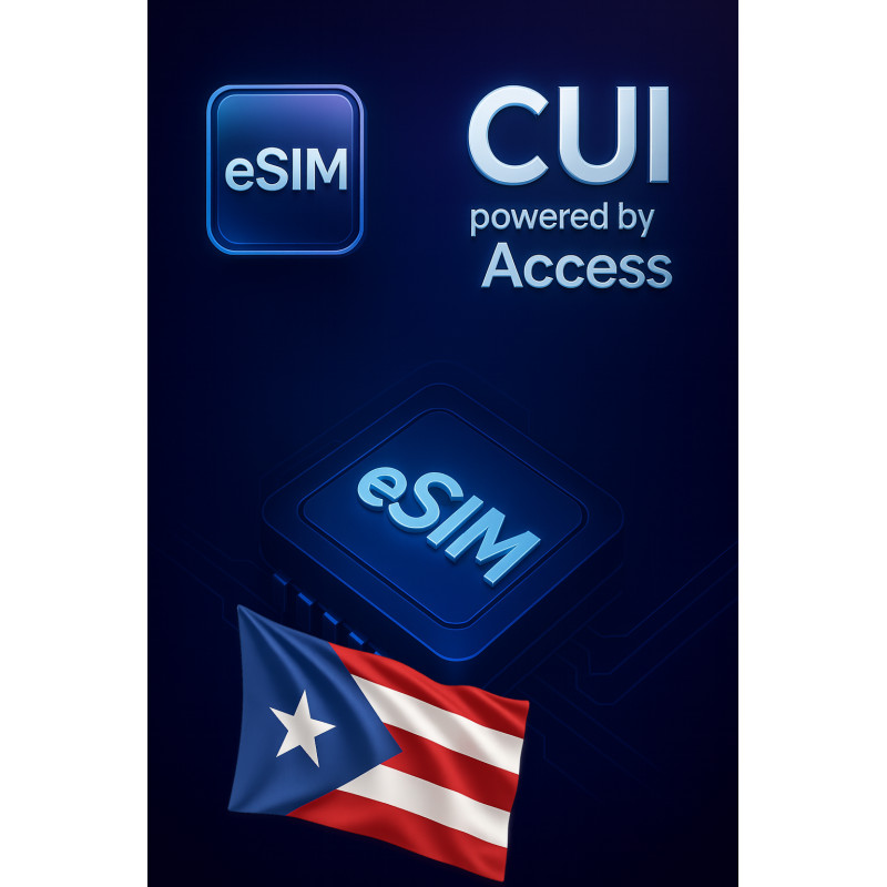eSIM Internet Roaming 1 GB for 7 days in Puerto Rico eSIM Internet Roaming 1 GB for 7 days in Puerto Rico