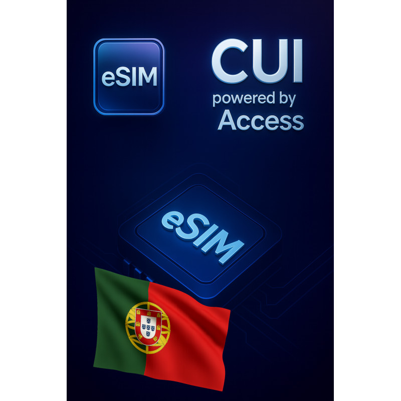 Karta eSIM Internet Roaming 2 GB na 1 dzień w Portugalii Karta eSIM Internet Roaming 2 GB na 1 dzień w Portugalii