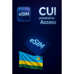 Karta eSIM Internet Roaming 3 GB na 30 dni w Rwandy