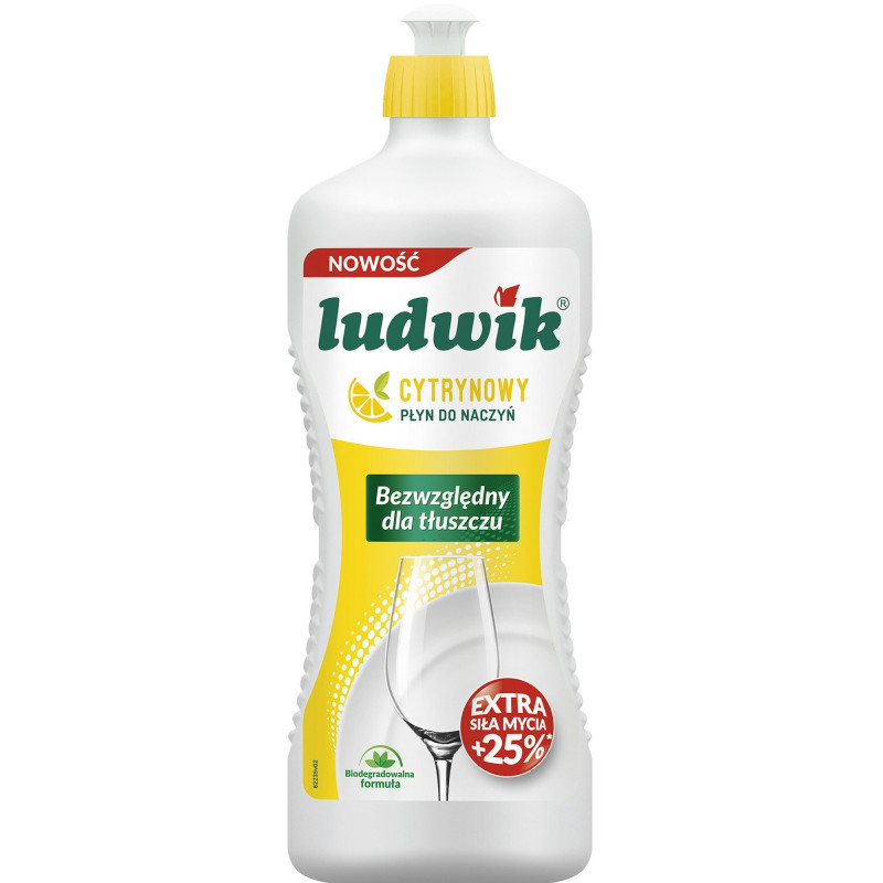 Płyn do mycia naczyń LUDWIK Cytryna 900 ml