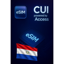 Karta eSIM Internet Roaming 3 GB na 15 dni w Paragwaju