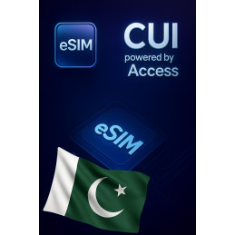 Karta eSIM Internet Roaming 20 GB na 30 dni w Pakistanu