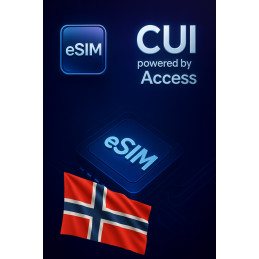 Karta eSIM Internet Roaming 500 MB na 1 dzień w Norwegii