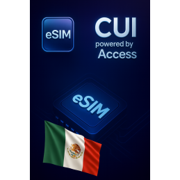 Karta eSIM Internet Roaming 1 GB na 7 dni w Meksyku