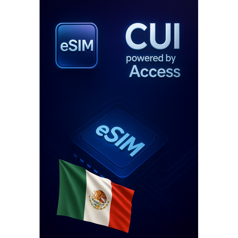 Karta eSIM Internet Roaming 50 GB na 30 dni w Meksyku