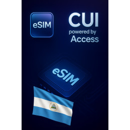eSIM Інтернет-роумінг 1 GB на 7 днів у Нікарагуа