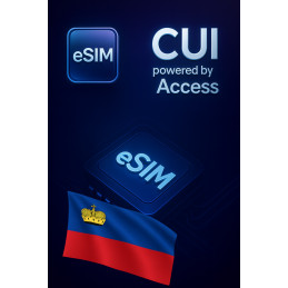 Carte eSIM Internet en itinérance 1 GB pendant 7 jours en Liechtenstein