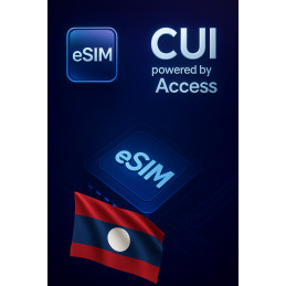 Carte eSIM Internet en itinérance 20 GB pendant 30 jours en Laos