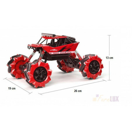 Samochód RC NQD Drift Crawler 4WD 1:16 C333 Czerwony