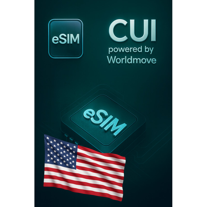 eSIM Интернет роуминг 500 MB за 10 дни в САЩ eSIM Интернет роуминг 500 MB за 10 дни в САЩ