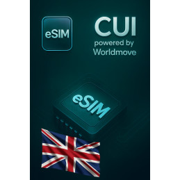 eSIM Internet-Roaming Unbegrenzt GB für 15 Tage in Vereinigtes Königreich