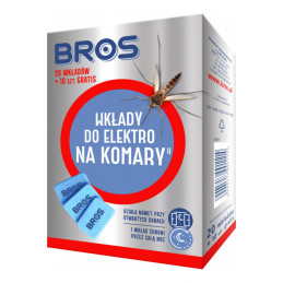 Bros Wkłady do elektro na komary 20 szt.