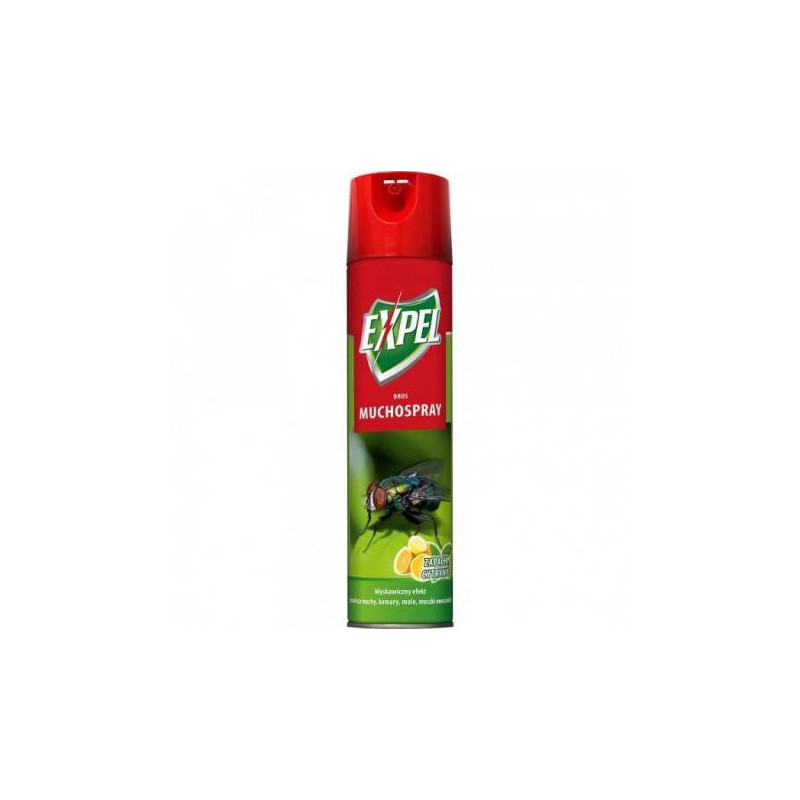 EXPEL MUCHOSPRAY SPRAY NA MUCHY 400ML CYTRYNA