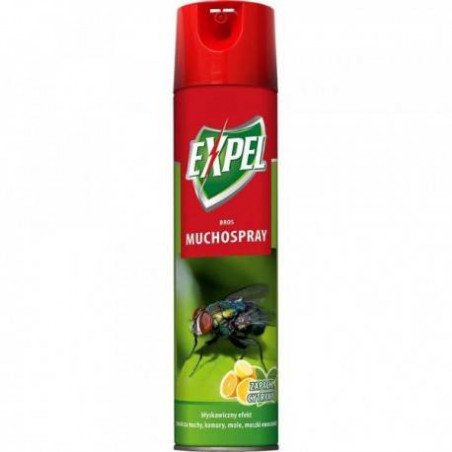 EXPEL MUCHOSPRAY SPRAY NA MUCHY 400ML CYTRYNA