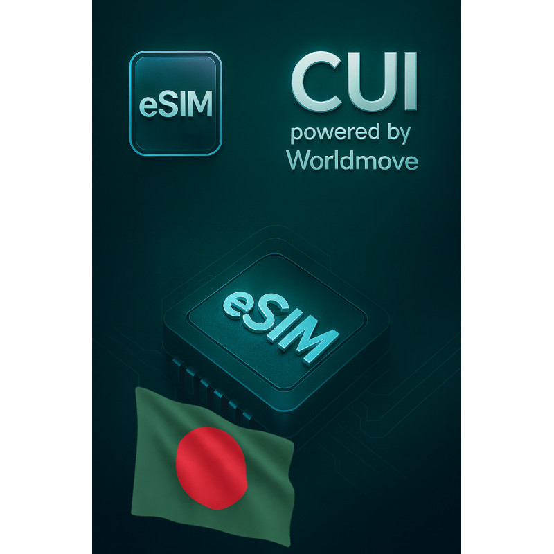 Karta eSIM Internet Roaming 50 GB na 15 dni w Bangladeszu