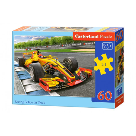 Puzzle 60 el. Racing Bolide ON Track Castorland