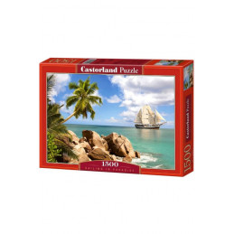 Puzzle 1500 el. Sailing in Paradise Castorland