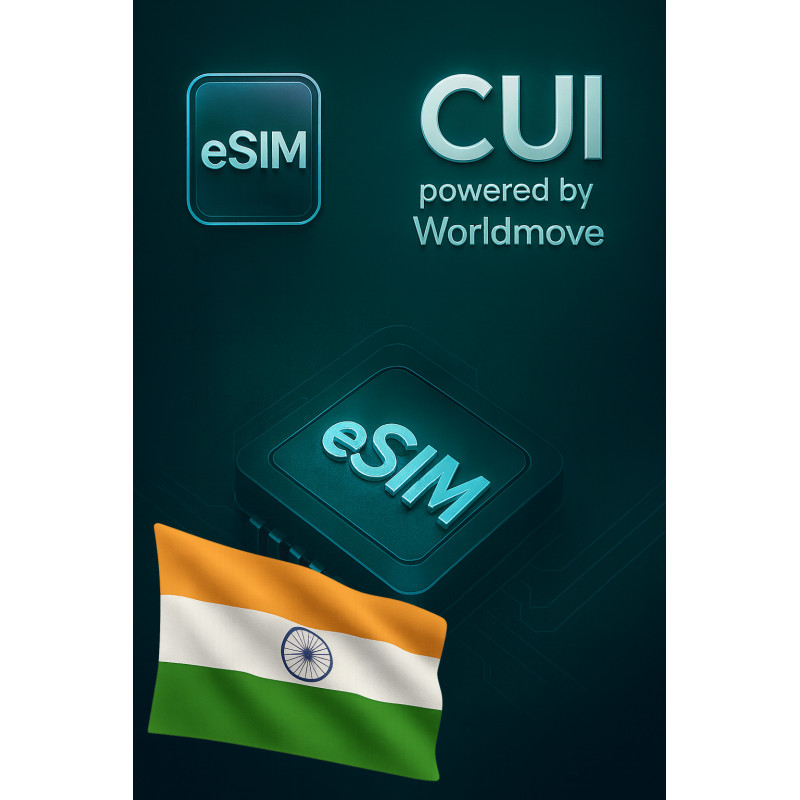 Carte eSIM Internet en itinérance 1500 GB pendant 3 jours en Inde Carte eSIM Internet en itinérance 1500 GB pendant 3 jours en Inde