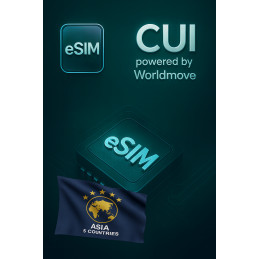 eSIM Internet-Roaming 29 GB für 29 Tage in Asien