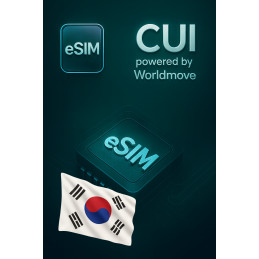 eSIM Internet Roaming Unlimited GB for 4 days in South Korea