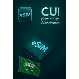 eSIM Интернет-роуминг 7500 GB на 15 дней в Саудовская Аравия