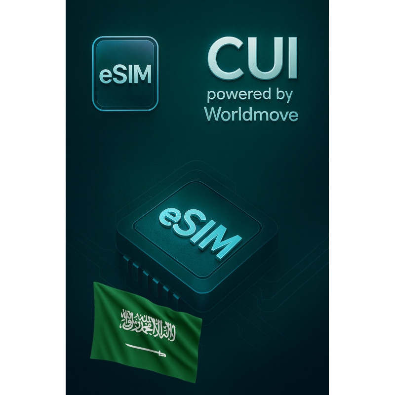 تجوال بيانات eSIM 21 GB لمدة 7 أيام في السعودية