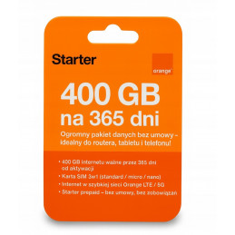 Internet Mobilny Orange na Kartę - Rok Po Doładowaniu