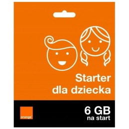 Karta SIM orange 5 PLN - DLA DZEIECKA BLOKADA TREŚCI DLA DOROSŁYCH