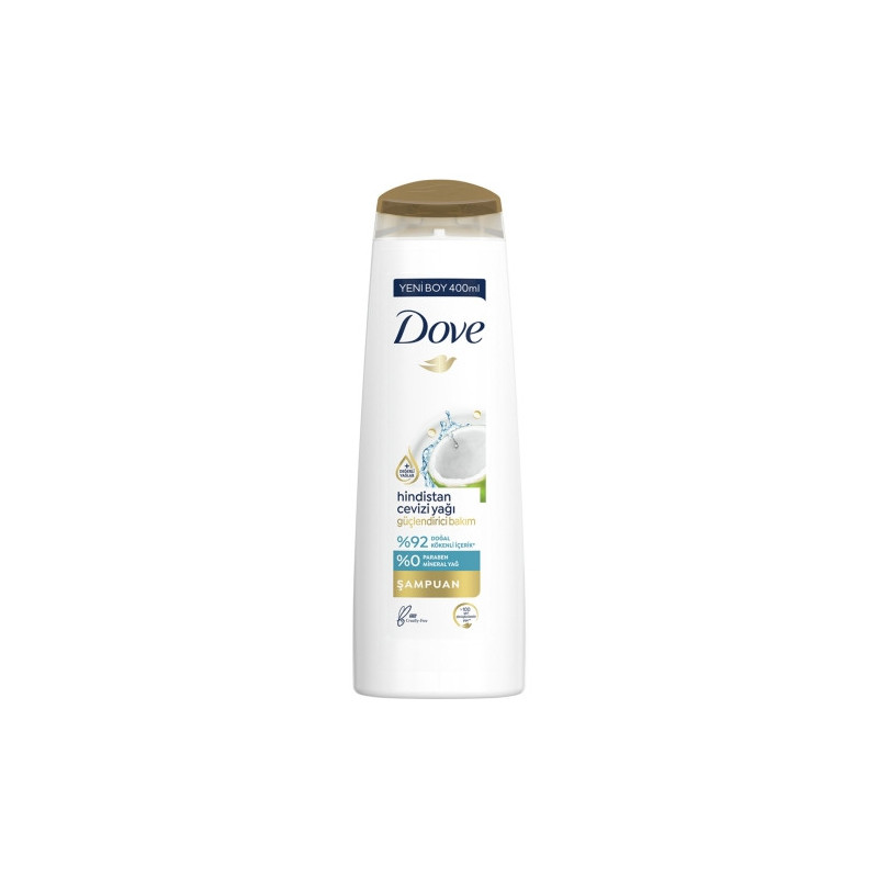 SZAMPON DOVE 400ML OLEJ KOKOSOWY