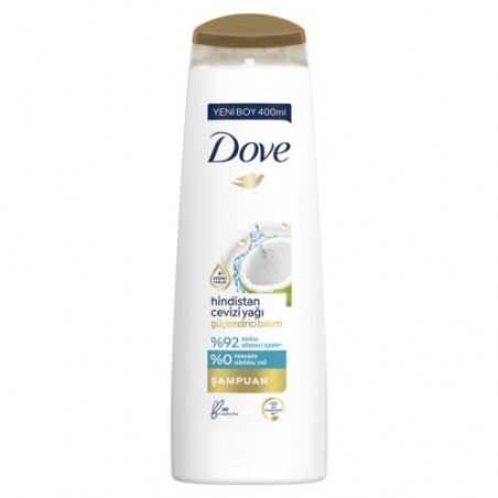 SZAMPON DOVE 400ML OLEJ KOKOSOWY