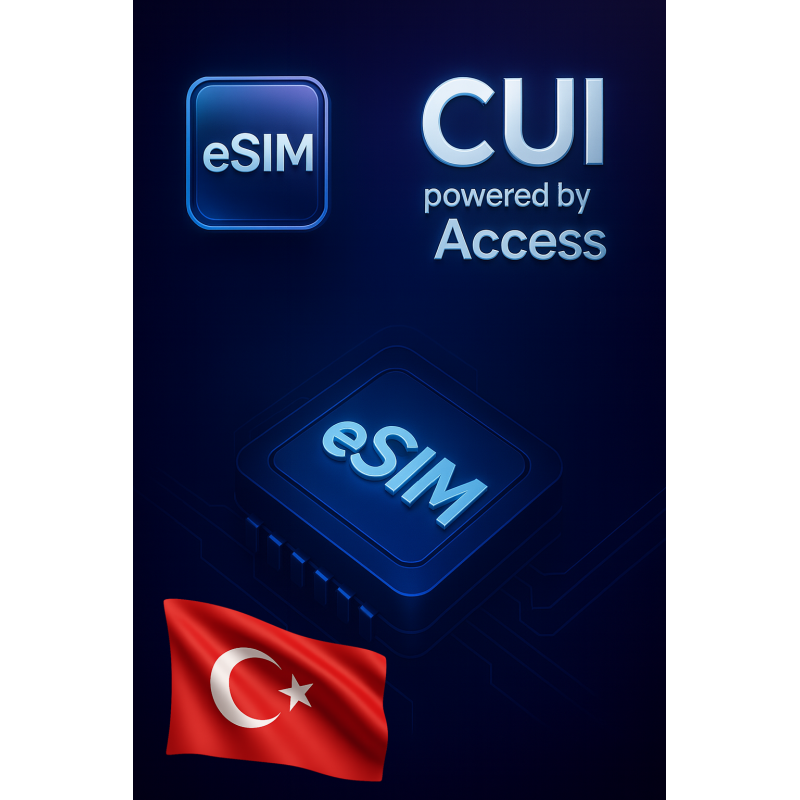 Karta eSIM Roaming Turcja 100MB na 7 dni - Starter Karta eSIM Roaming Turcja 100MB na 7 dni - Starter