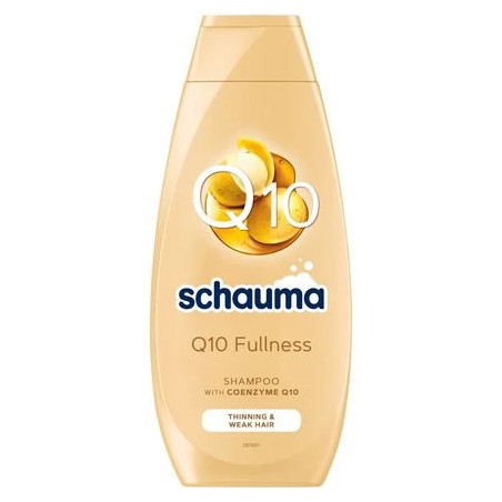 Schauma - Q10 Fullness Szampon do włosów cienkich i osłabionych odbudowujący 400 ml