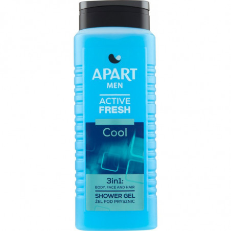 Apart Men Active Fresh Cool 3w1 Żel pod Prysznic 500ML