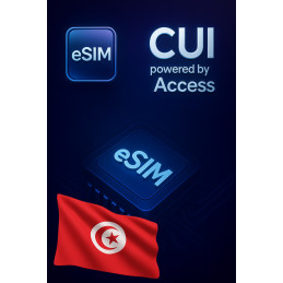 eSIM Інтернет-роумінг 1 GB на 1 день у Туніс