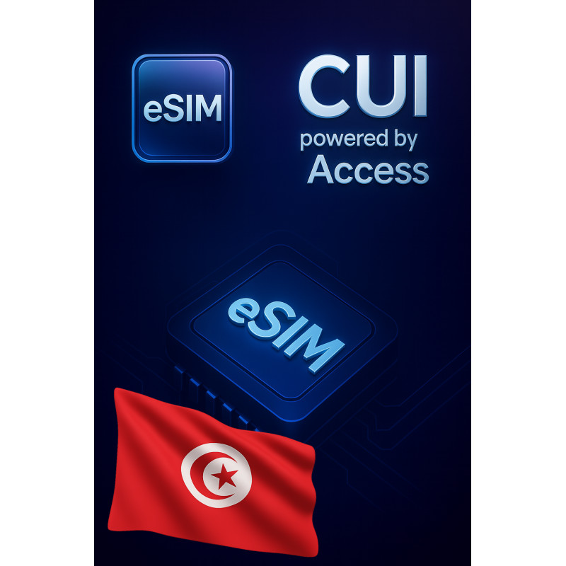eSIM Інтернет-роумінг 2 GB на 1 день у Туніс eSIM Інтернет-роумінг 2 GB на 1 день у Туніс