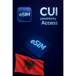eSIM Dátový roaming 5 GB na 30 dní v Albánsko