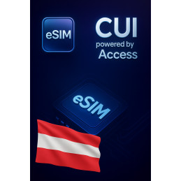 تجوال بيانات eSIM 2 GB لمدة 1 يوم في النمسا