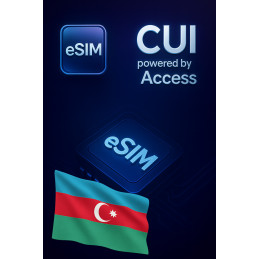 eSIM Internet Roaming 2 GB for 1 day in Azerbaijan