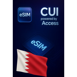 تجوال بيانات eSIM 1 GB لمدة 1 يوم في البحرين