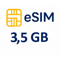 Karta eSIM do Egiptu – 3.5 GB danych, aktywacja 5 min