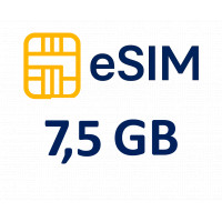 eSIM для Египет – 7.5 GB данных, активация 5 мин