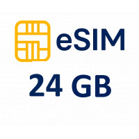 eSIM per Egitto – 24 GB dati, attivazione 5 min 