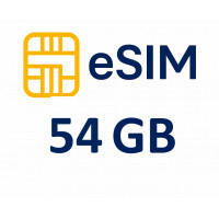 eSIM за Египет – 54 GB данни, активиране 5 мин 