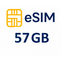 eSIM do Egypt – 57 GB dát, aktivácia 5 min 