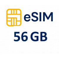 eSIM per Egitto – 56 GB dati, attivazione 5 min 