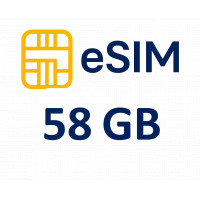 eSIM do Egypt – 58 GB dát, aktivácia 5 min 